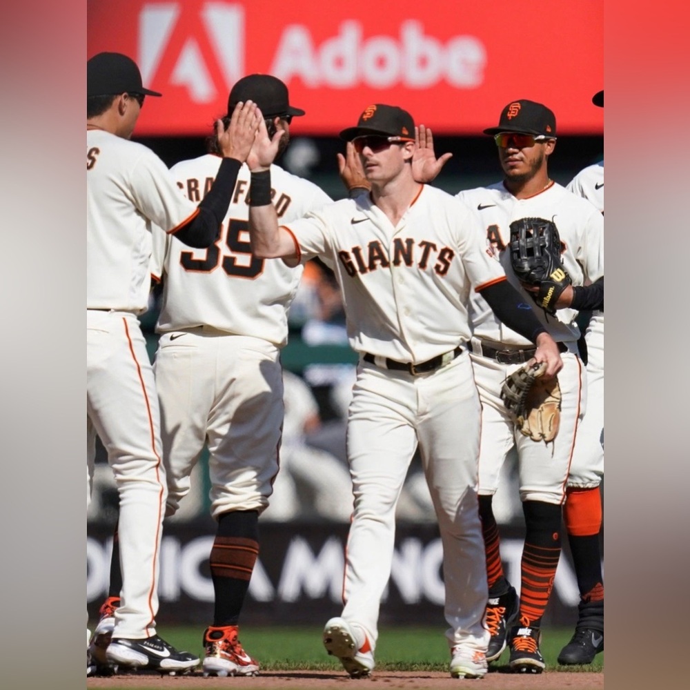 Nike Authentic San Francisco Giants Cream MLB Baseball Jersey Men's Sz: XL - Picture 2 of 5